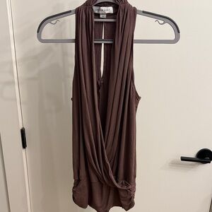 Amour Vert Agnes Suplice Draped Tank Top